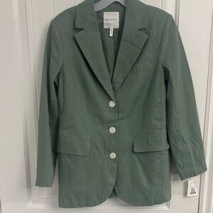AVEC LES FILLES Sage Green Tailored Women's Blazer BNWT